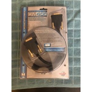 Monster Cable 400 HDMI to DVI-2M Video Cable NEW